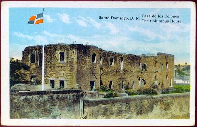Alcazar de Colon ruins 1910
